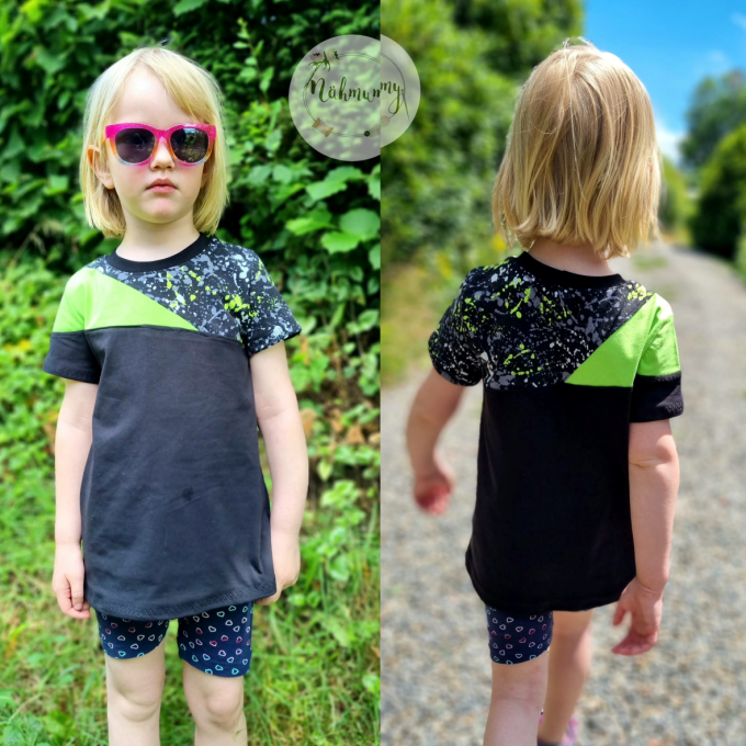 Patron t-shirt enfant pdf Alpha Rosalieb & Wildblau, en allemand