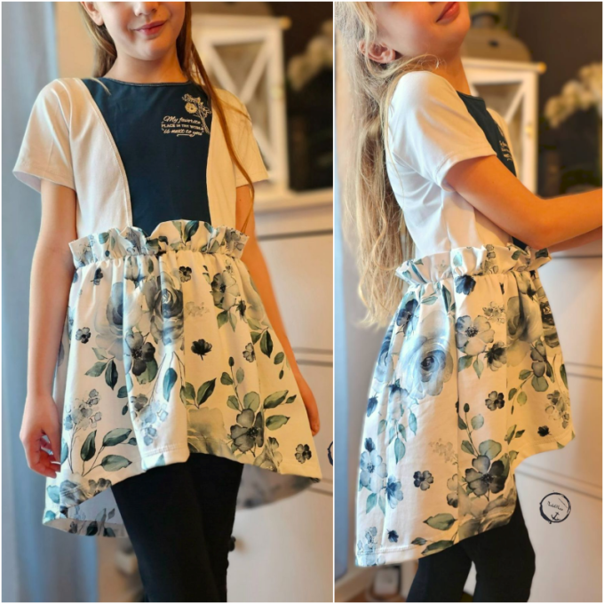 Patron robe enfant pdf Bellflower Rosalieb & Wildblau, en allemand