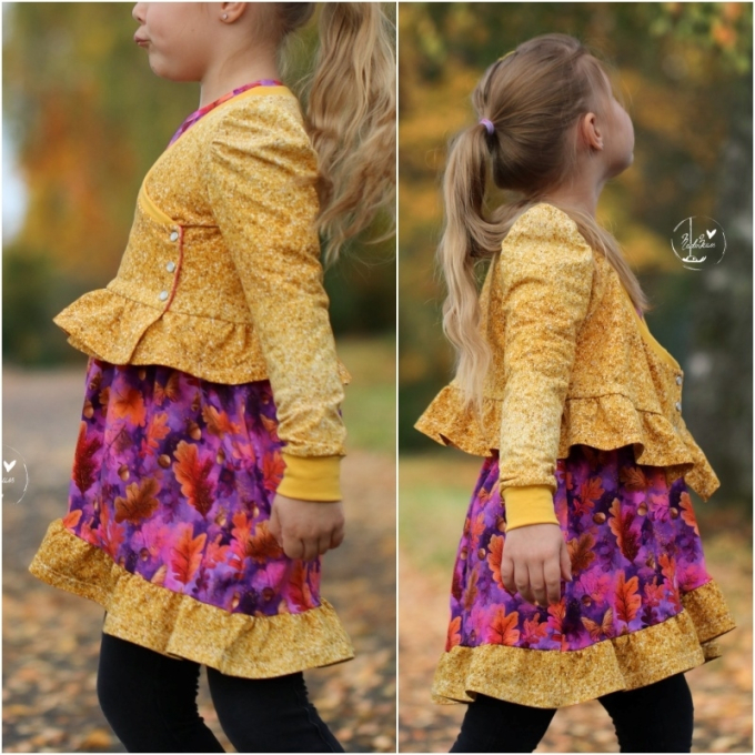 Patron bolero enfant pdf Beatrix Rosalieb & Wildblau, en allemand