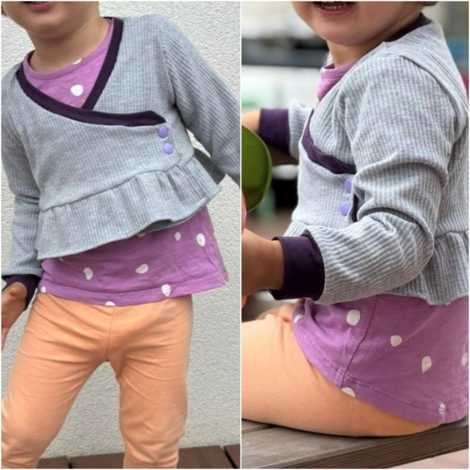 Patron bolero enfant pdf Beatrix Rosalieb & Wildblau, en allemand