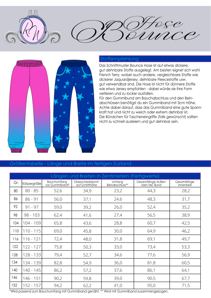 E-Book Rosalieb & Wildblau Bounce Hose Kids