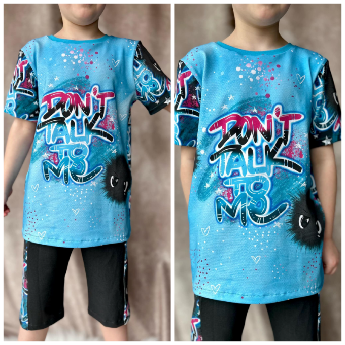 Patron t-shirt enfant pdf Bounce Shirt Rosalieb & Wildblau, en allemand
