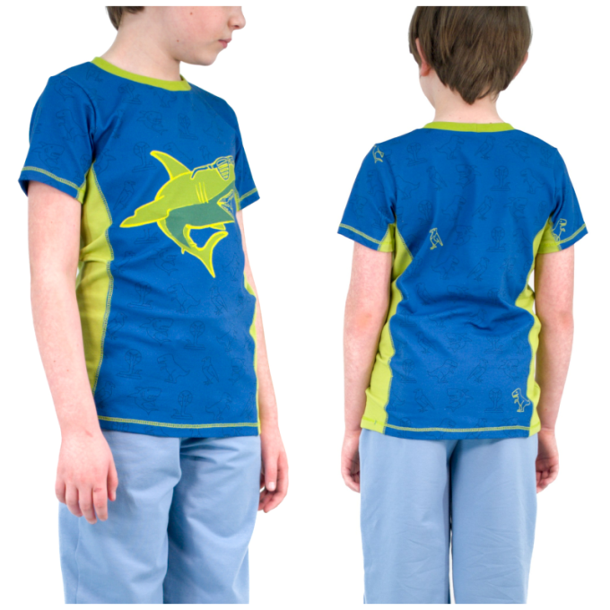 Patron t-shirt enfant pdf Bounce Shirt Rosalieb & Wildblau, en allemand