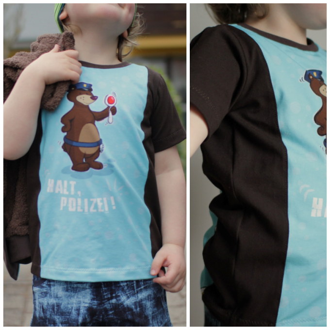 Patron t-shirt enfant pdf Bounce Shirt Rosalieb & Wildblau, en allemand
