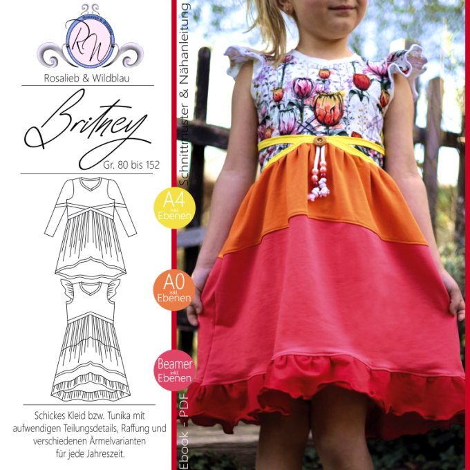 E-Book Rosalieb & Wildblau Britney Kleid/Tunika Kids