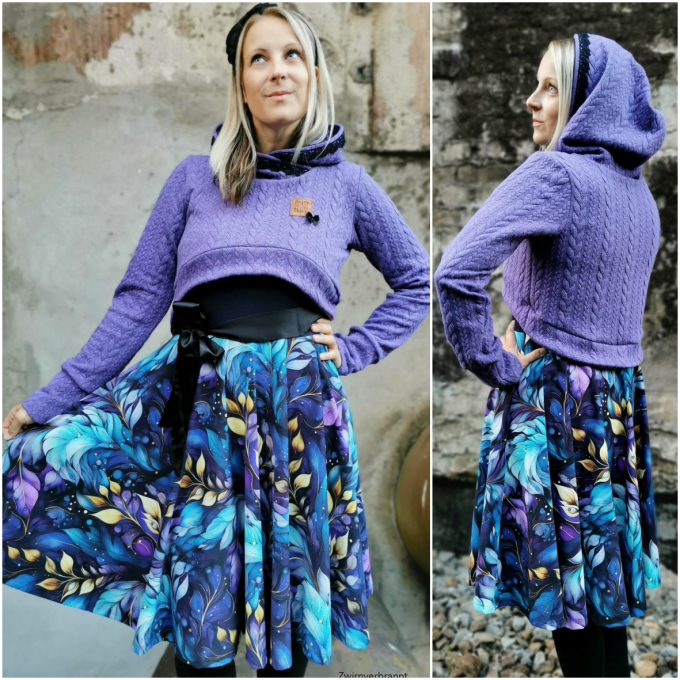 E-book Rosalieb & Wildblau Crop-Top / Jurk Dames Becky, Duits