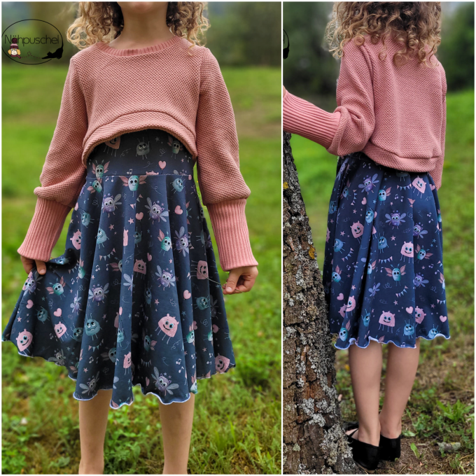 E-Book Rosalieb & Wildblau Crop-Top / Dress Kids Becky, german