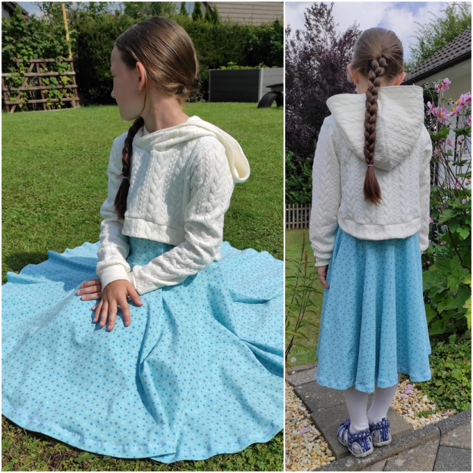 E-Book Rosalieb & Wildblau Crop-Top / Dress Kids Becky, german
