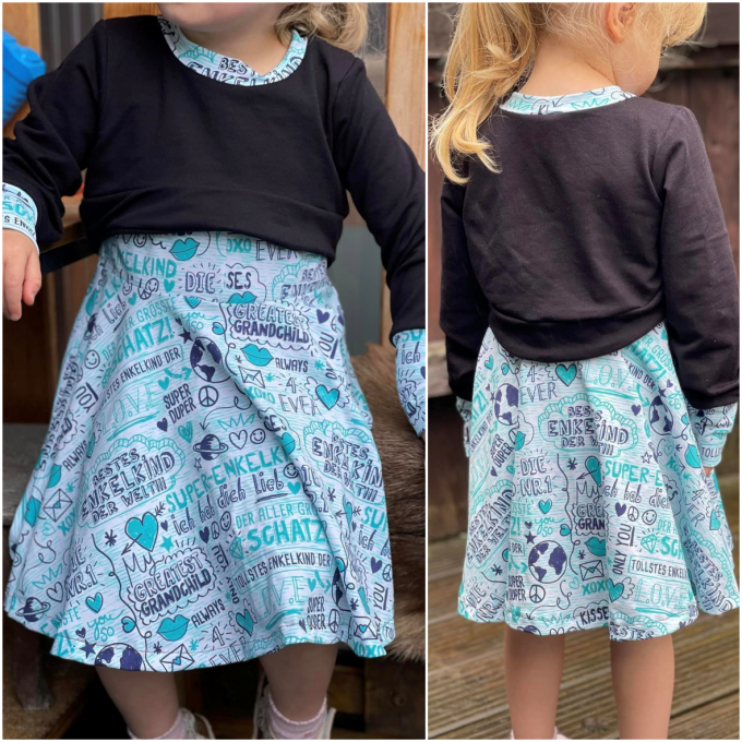 E-Book Rosalieb & Wildblau Crop-Top / Dress Kids Becky, german