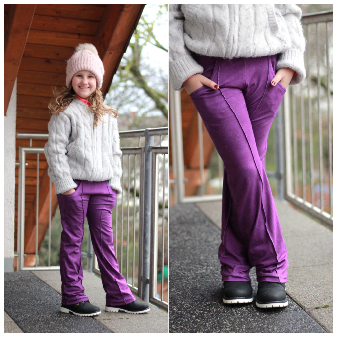 Patron pantalon enfant pdf Babsi Rosalieb & Wildblau, en allemand