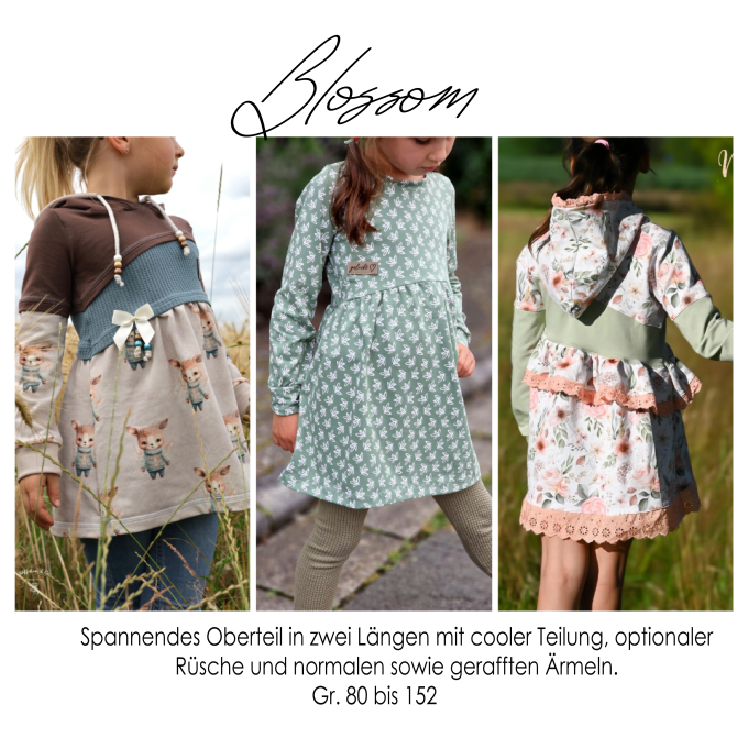 E-Book Rosalieb & Wildblau Shirt/Kleid Blossom Kids