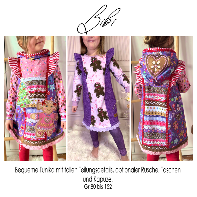 E-Book Rosalieb & Wildblau Tunika/Kleid Bibi Kids