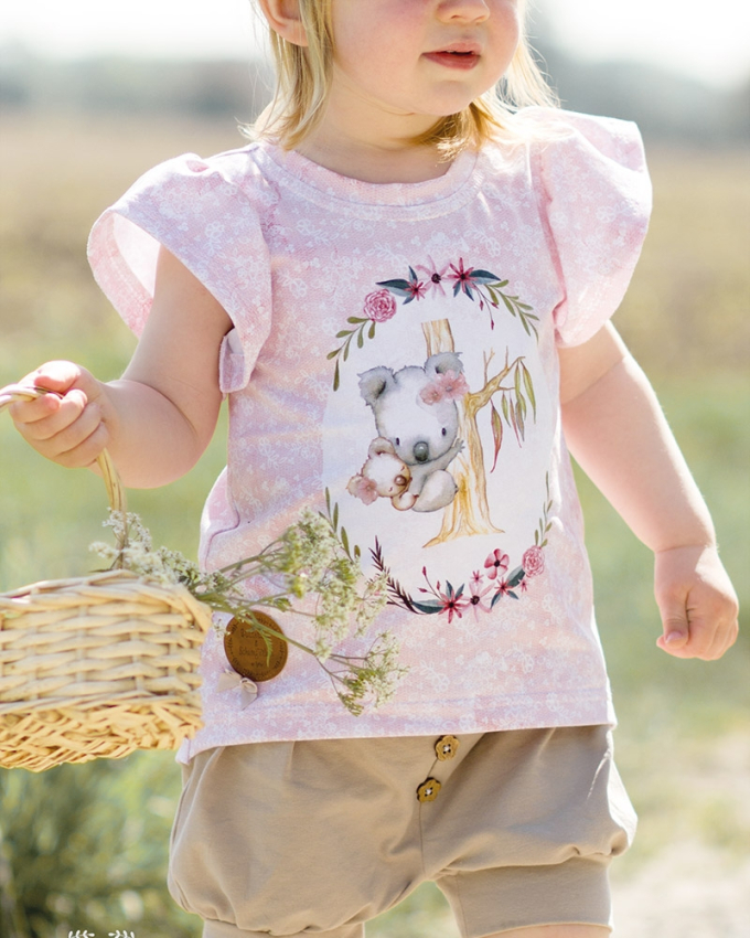 Ebook patron t-shirt haut enfant Cutie Schleiferlwerk, en allemand
