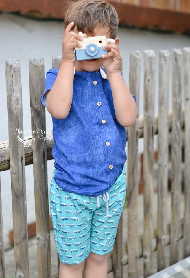 E-Book Schneiderline Button Shirt Boys, en allemand