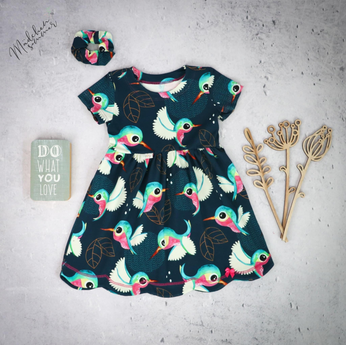 Ebook patron robe enfant Curved Dress Schneiderline, en allemand