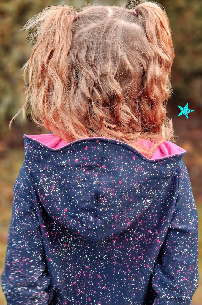 Ebook patron sweat-shirt enfant Schneiderline, pour vidéoprojecteur, en allemand
