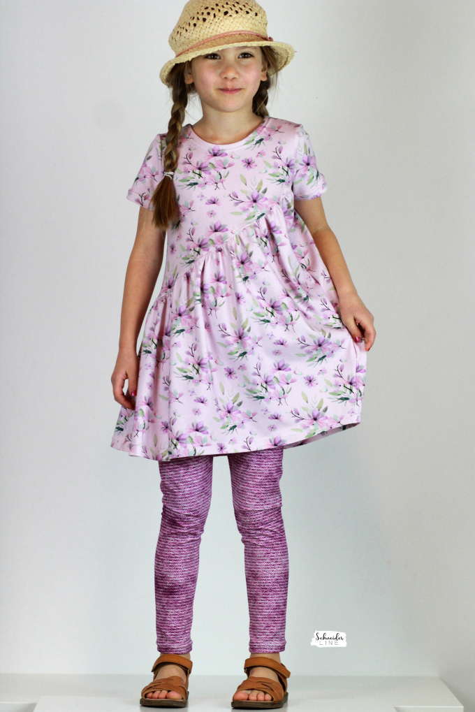 Patron robe enfant pdf Style Dress Schneiderline, en allemand