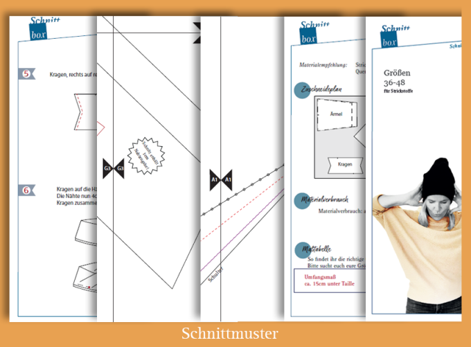 E-Book Schnittbox Oversize-Pulli Maglia