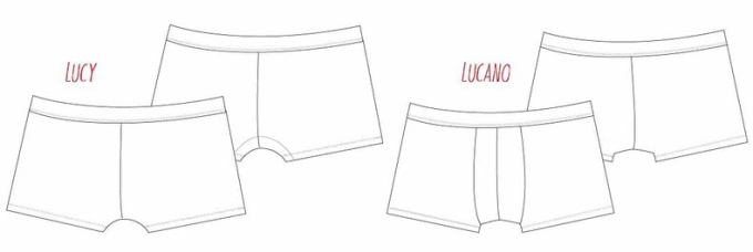 E-Book Schnittbox Shorts Luci & Lucano