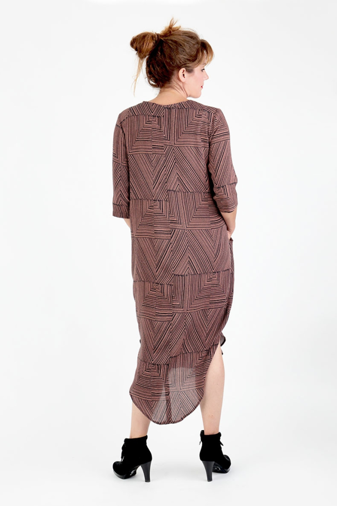 Patron robe femme pdf Trine Schnittchen Patterns, en allemand & en anglais