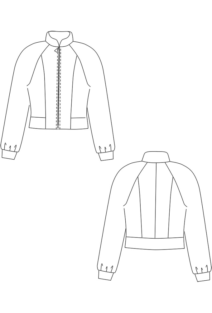 E-Book Schnittchen Patterns Damen Jacke / Kurzmantel Tilda