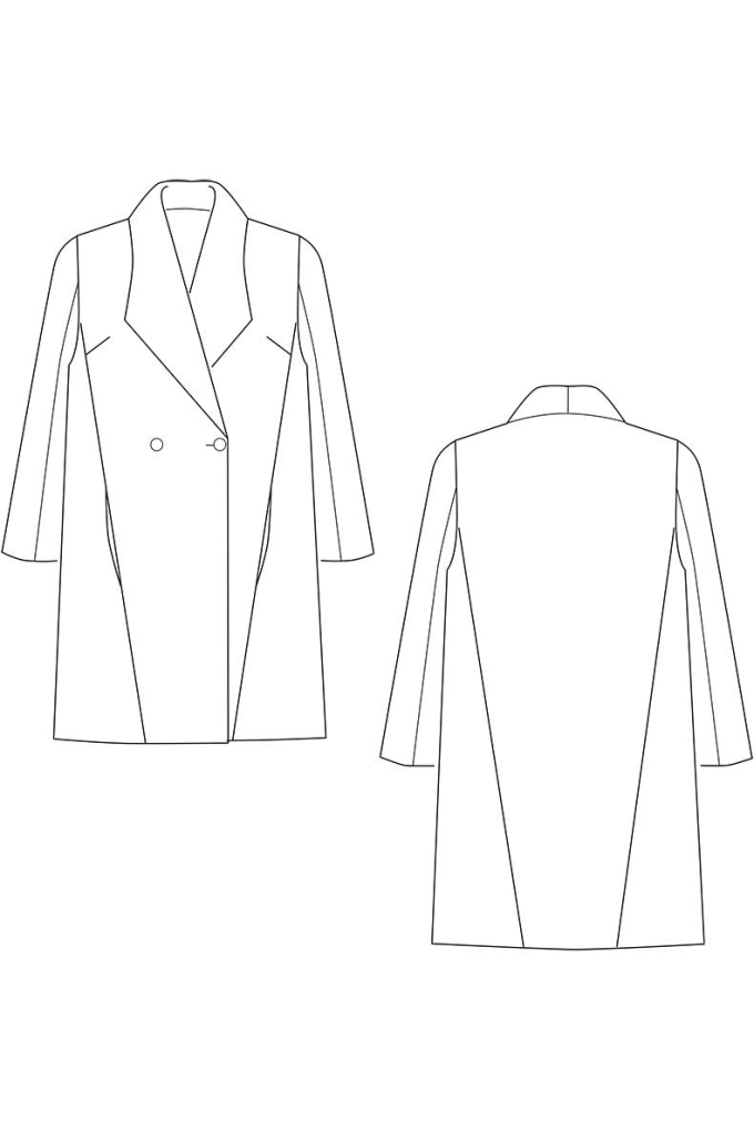E-Book Schnittchen Patterns Lady Short Coat Lenja english/german