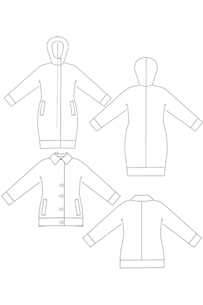 E-Book Schnittchen Patterns Lady Coat/Blouson Malu english/german