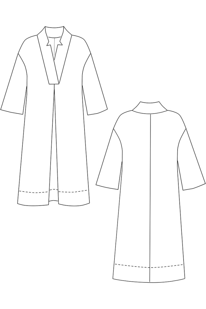 E-book Schnittchen Patterns Dames Jurk/Blouse Lara, Duits & Engels