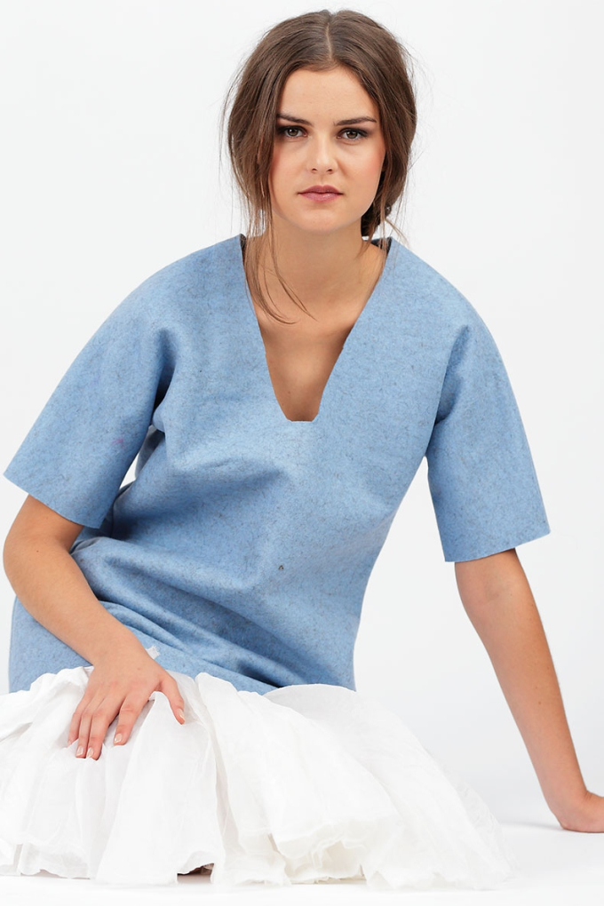 E-book Schnittchen Patterns Dames Shirt Kim, Duits & Engels