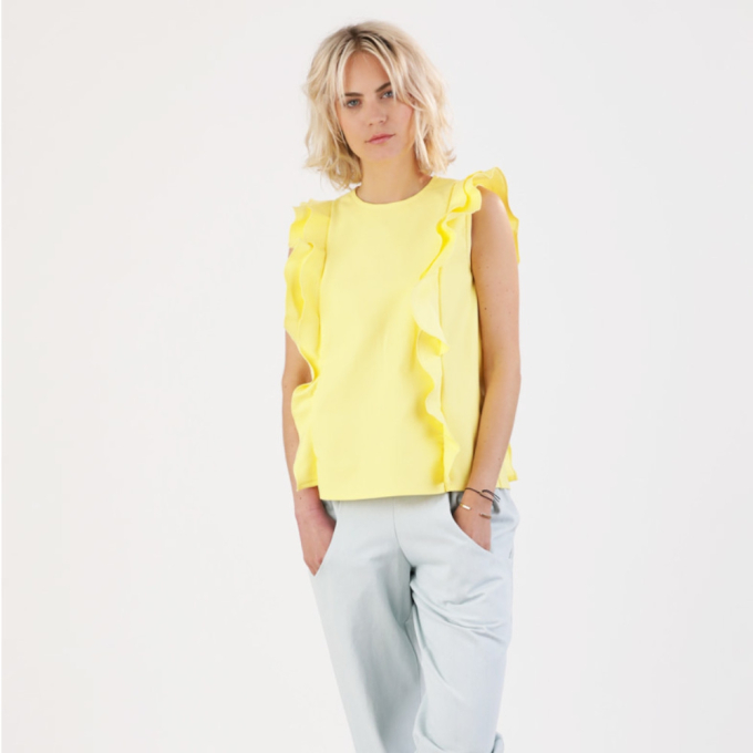 E-Book Schnittchen Patterns Dames Top Amanda, Duits & Engels