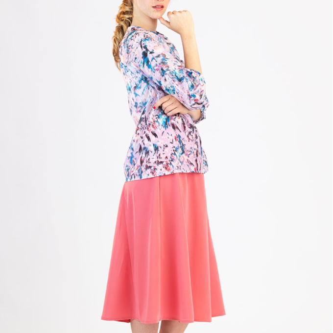 E-book Schnittchen Patterns Dames Blouse Mila & Rok Swantje, Duits & Engels