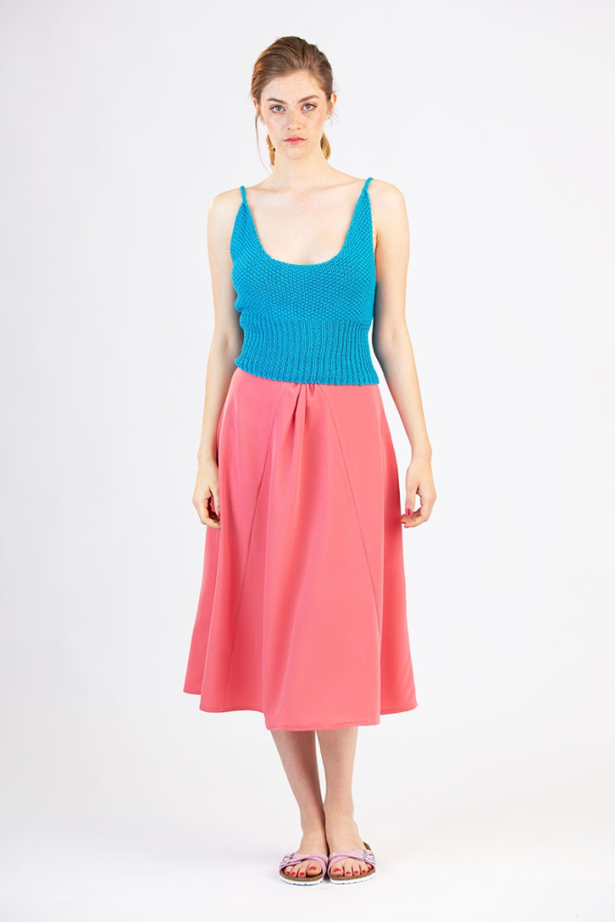 E-book Schnittchen Patterns Dames Blouse Mila & Rok Swantje, Duits & Engels