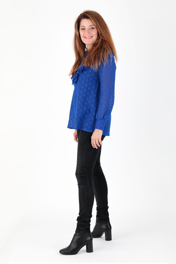 E-book Schnittchen Patterns Dames Shirt Catrin, Duits & Engels