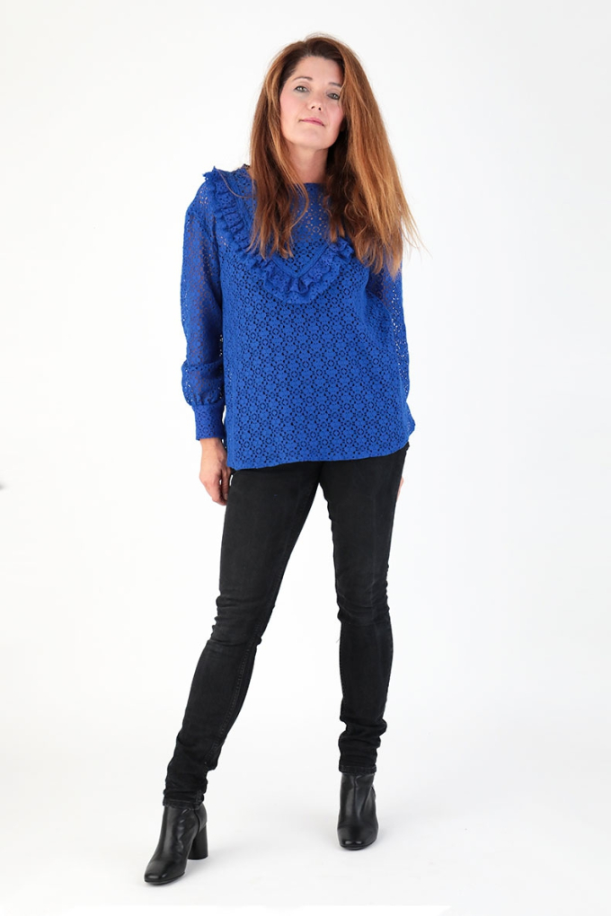 E-book Schnittchen Patterns Dames Shirt Catrin, Duits & Engels