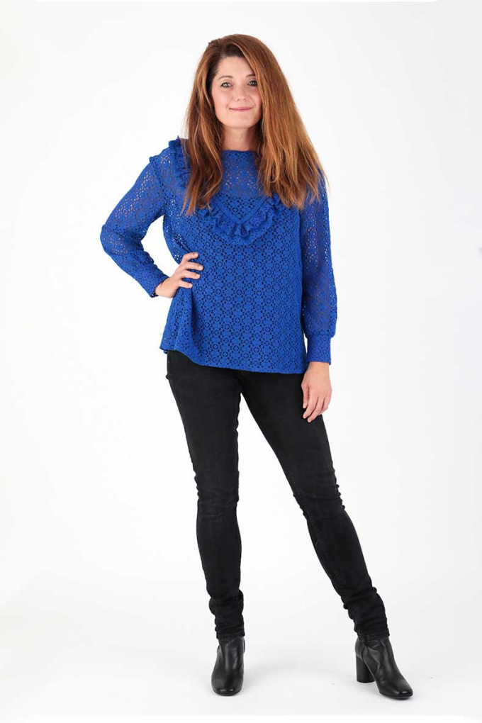 E-book Schnittchen Patterns Dames Shirt Catrin, Duits & Engels