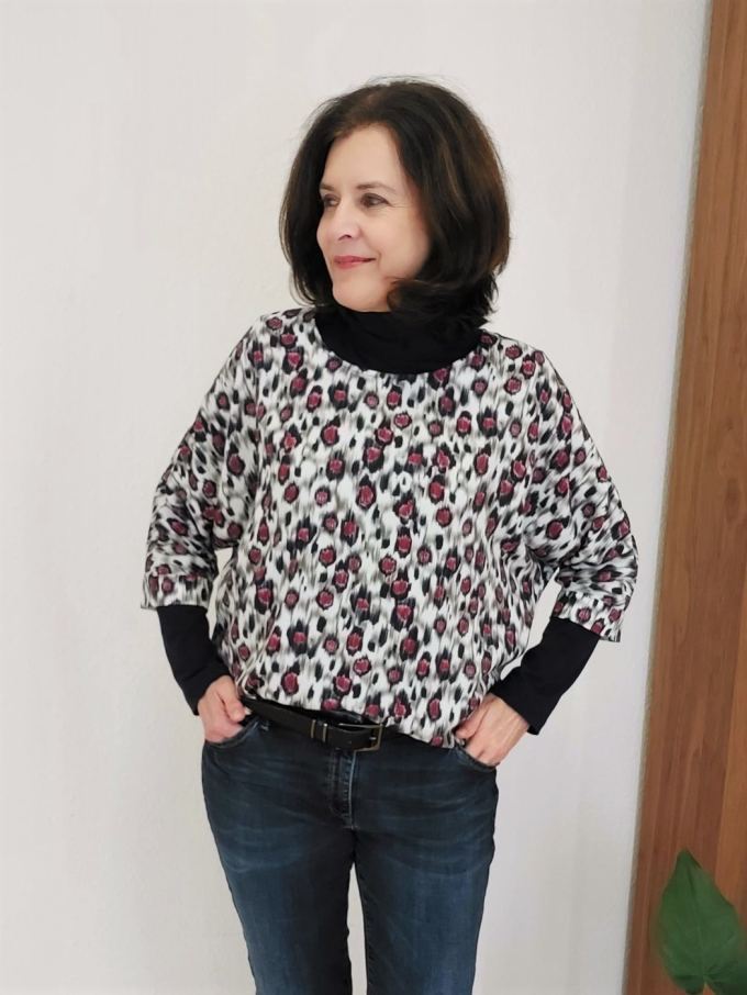 E-Book Schnitte4Friends Lea Rollkragenshirt, duits