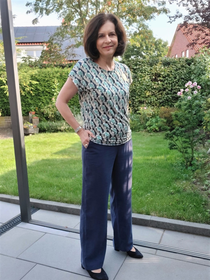 Ebook patron pantalon femme Peggy Schnitte4Friends, en allemand