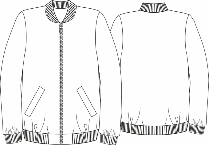 E-book Schnittmuster Berlin - Blousonjacke Iwan, Duits