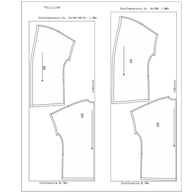 Ebook patron cardigan femme Pauline Schnittmuster Berlin, en allemand