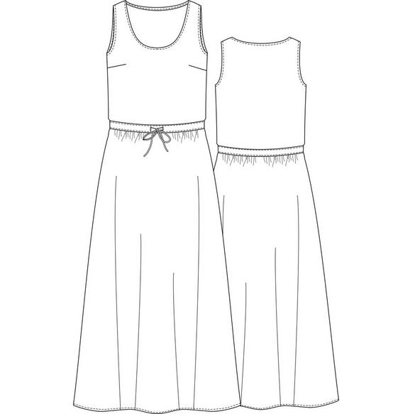 E-Book Schnittmuster Berlin - Kleid Inka
