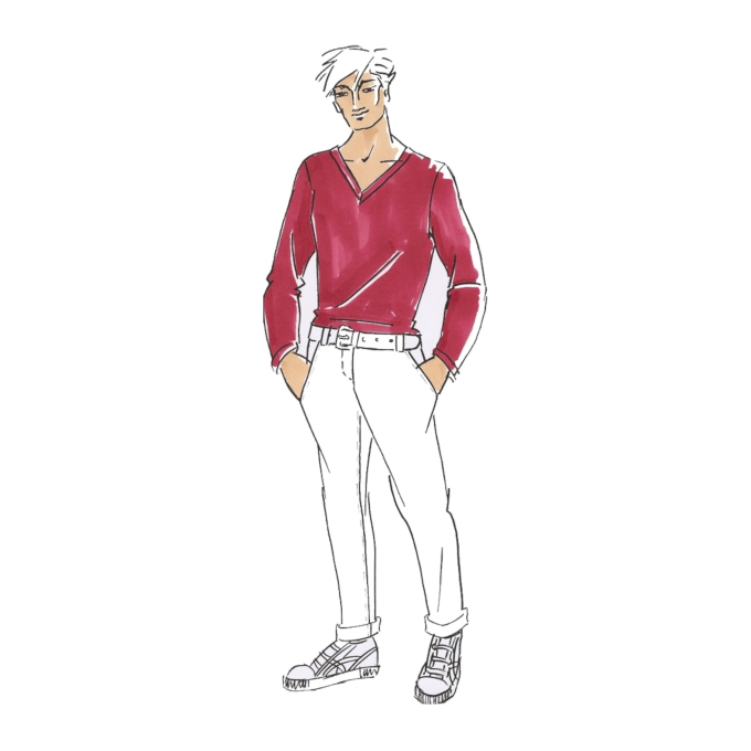 E-Book Schnittmuster Berlin - Männer Longsleeve Benedikt, duits