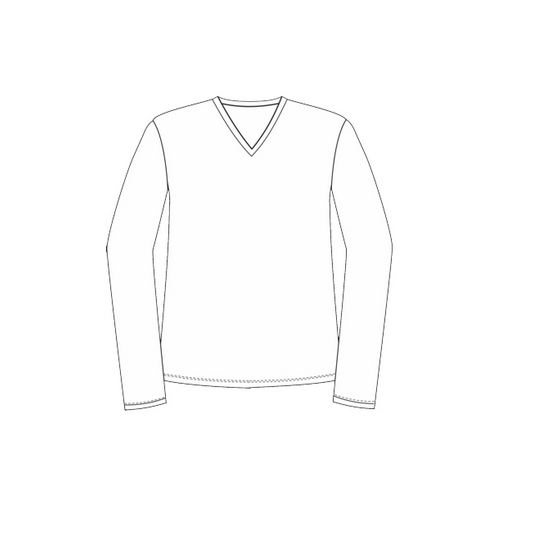 E-Book Schnittmuster Berlin - Männer Longsleeve Benedikt, duits