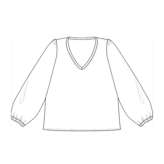 E-Book Schnittmuster Berlin - Shirt Wilma, Duits