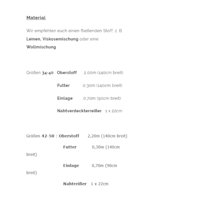 E-book Schnittmuster Berlin Bundfaltenhose Kira, Duits