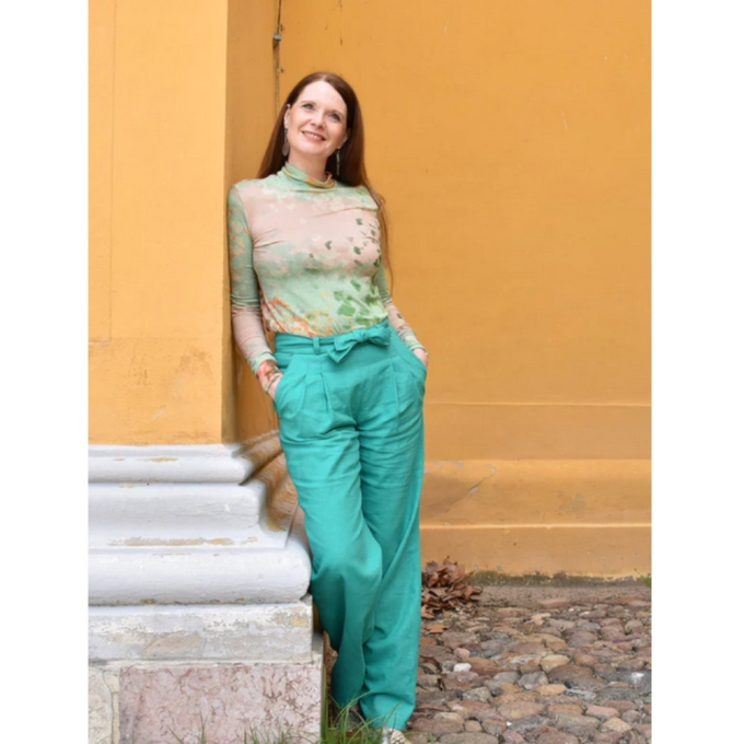 E-book Schnittmuster Berlin Bundfaltenhose Kira, Duits