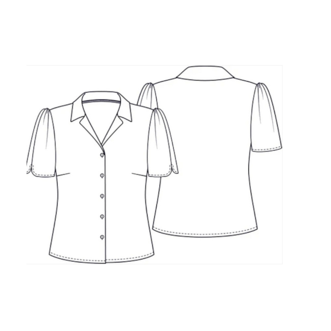 E-book Schnittmuster Berlin Blouse Austin, Duits