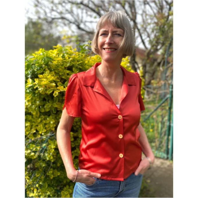E-book Schnittmuster Berlin Blouse Austin, Duits