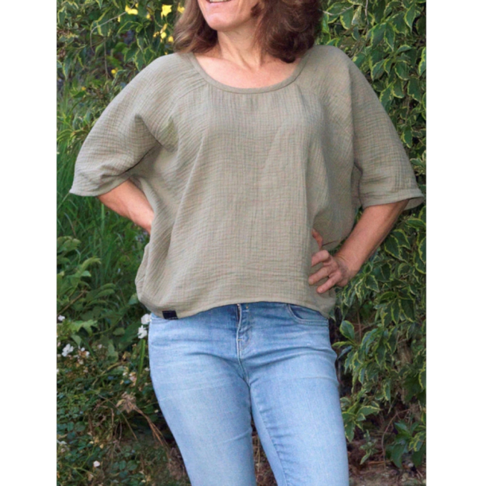 E-book Schnittmuster Berlin Blusenshirt Fay, Duits
