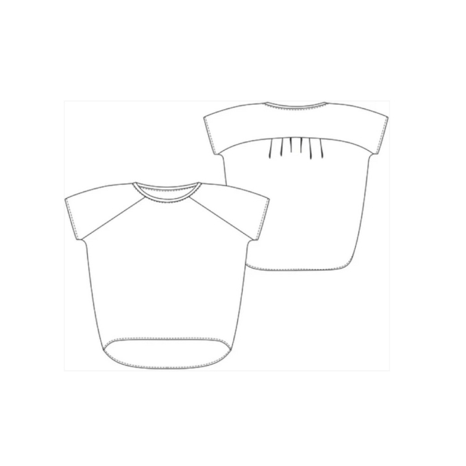 E-book Schnittmuster Berlin Blusenshirt Fay, Duits