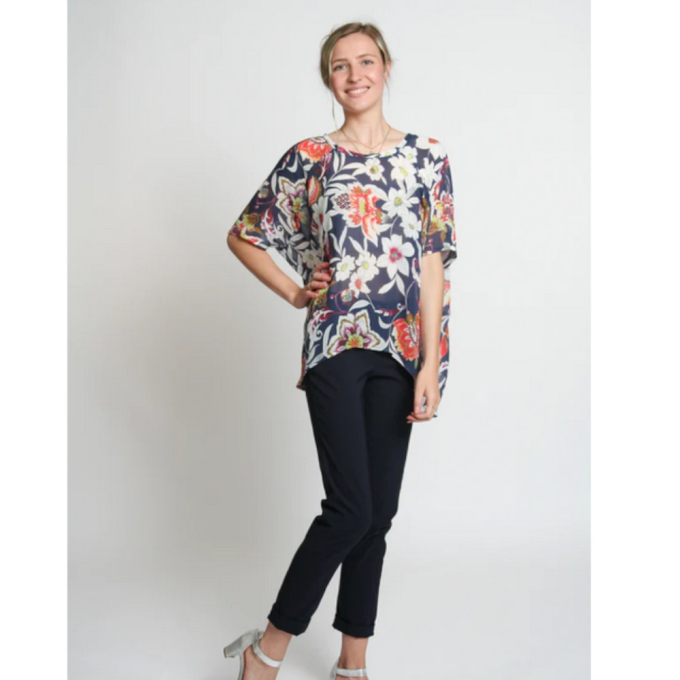 E-book Schnittmuster Berlin Blusenshirt Fay, Duits